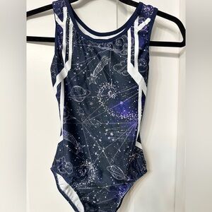 Destira Space Themed Racerback Leotard